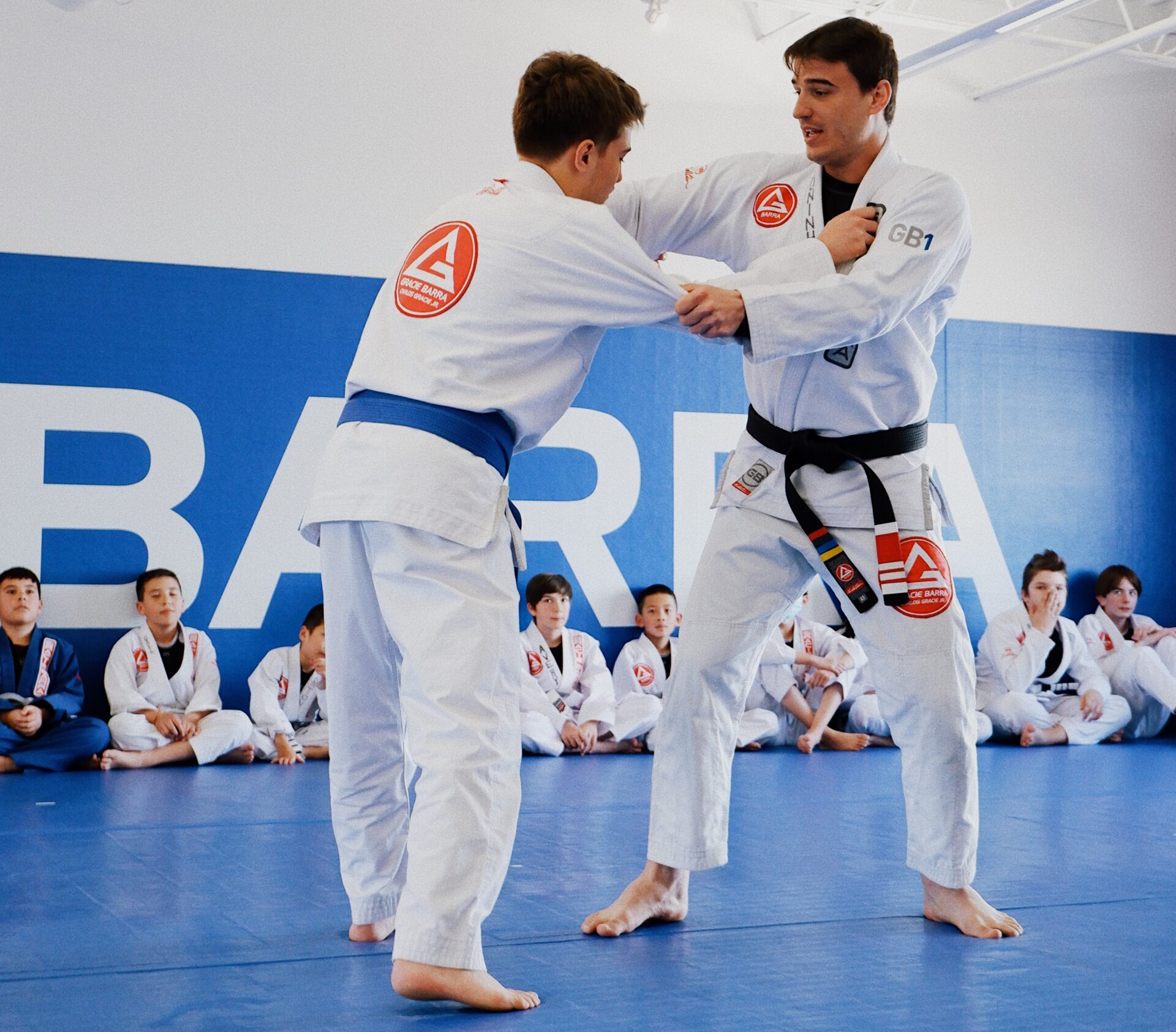 Brazilian Jiu‑Jitsu training at Gracie Barra Saddle Rock in Aurora, Colorado